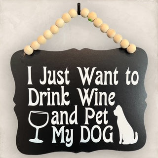 Drink Wine Pet Dog